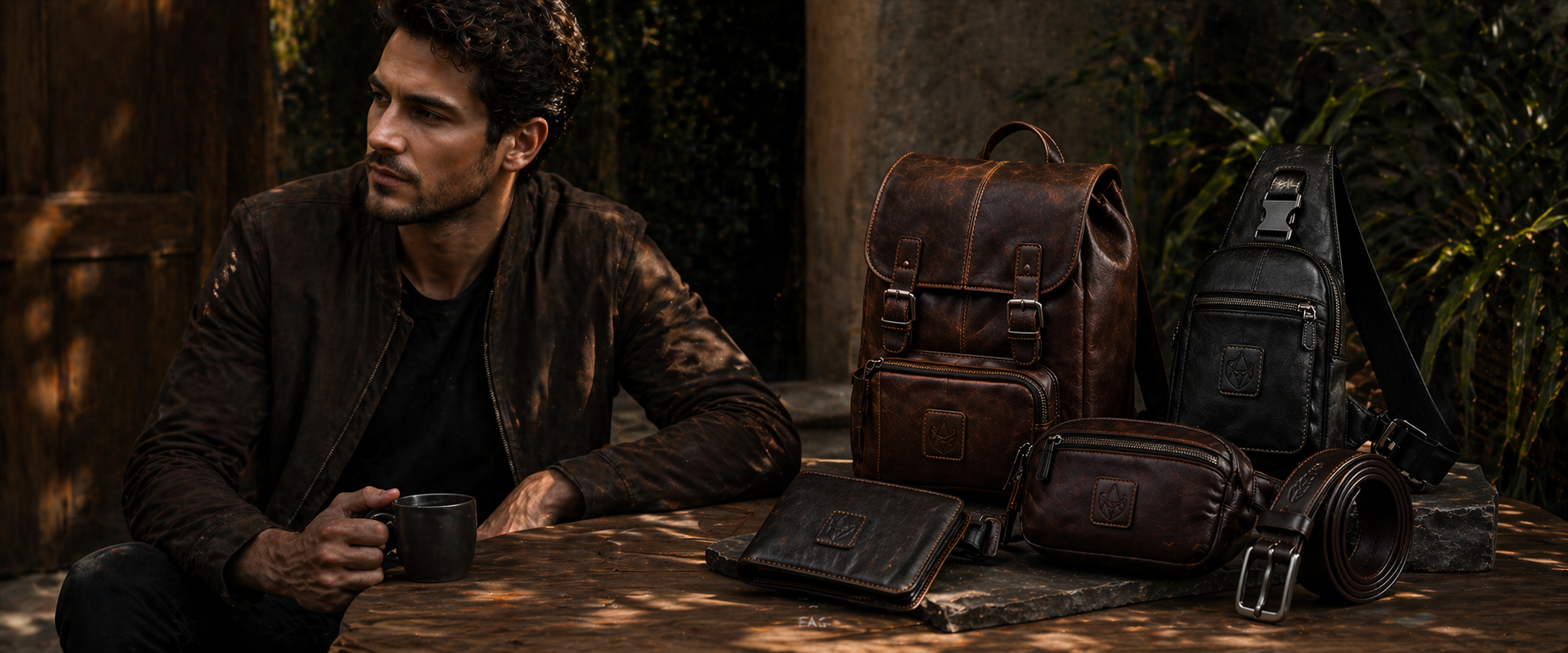 Colección Vorlano — productos de cuero premium